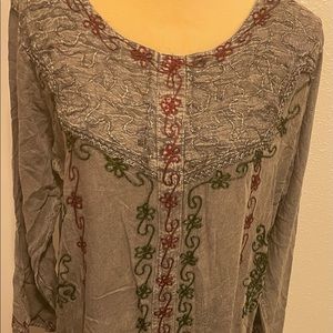 Boho style long dress size L